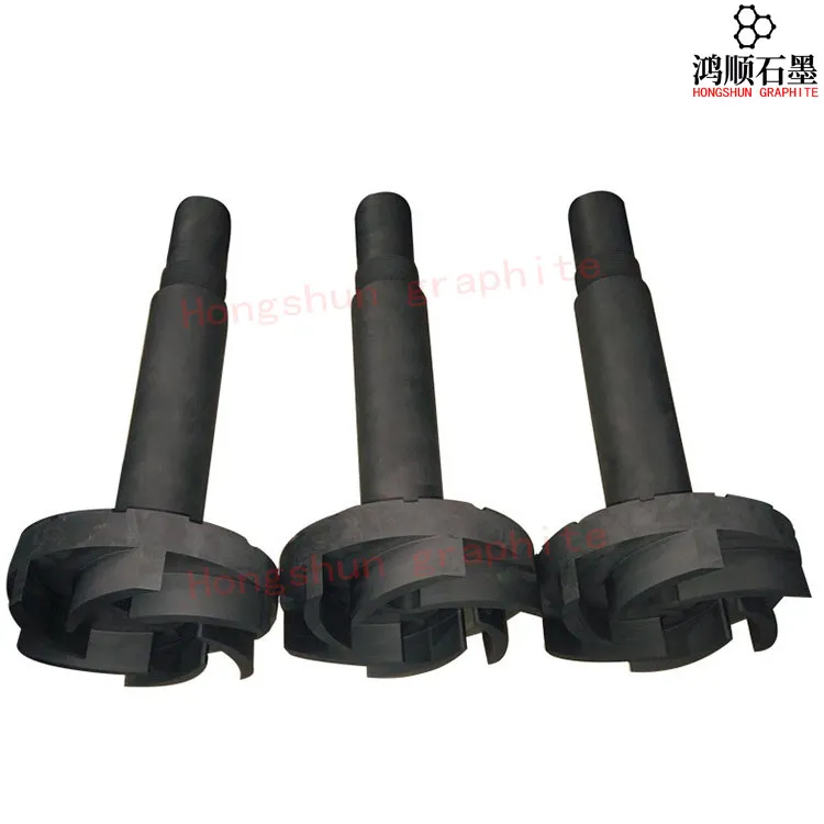 Rotor Grafit Pengaduk Cairan